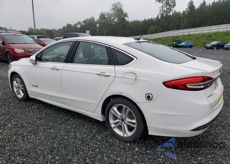 2018 Ford Fusion Se Hybrid z USA, uszkodzony, nr VIN 3FA6P0LUXJR118794